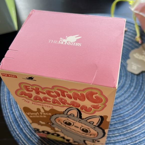 Pop Mart THE MONSTER Labubu Exciting Macaron - Sesame Bean NWT - Picture 9 of 12